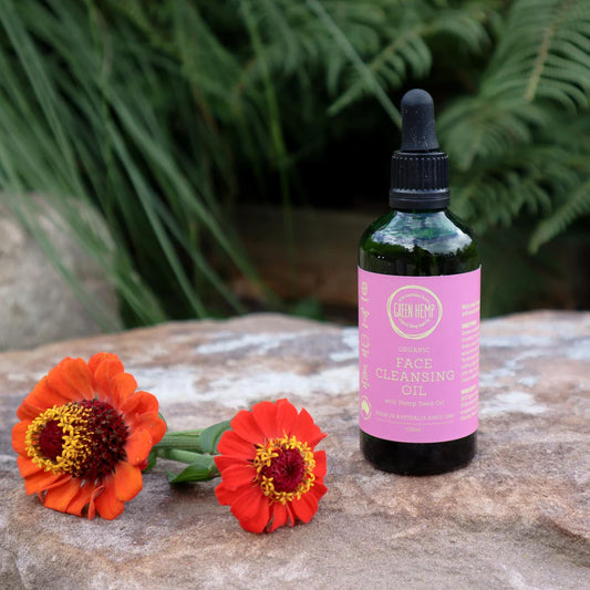 Green Hemp Face Cleanser - 100ml Makeup Remover