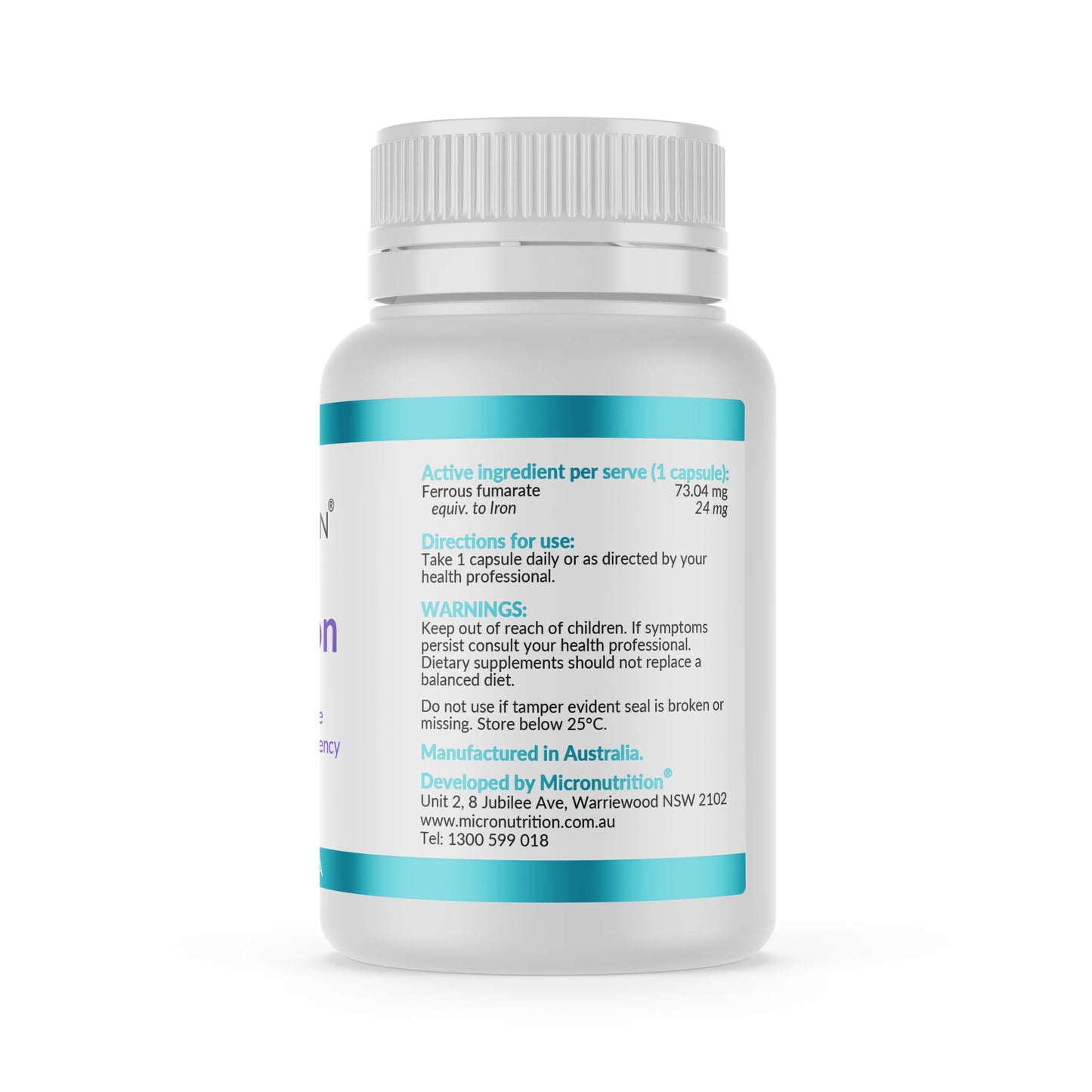 LipoCap® Iron - 30 Capsules