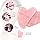 Gua Sha Facial Tool,Guasha Rose Quartz,(Pink)