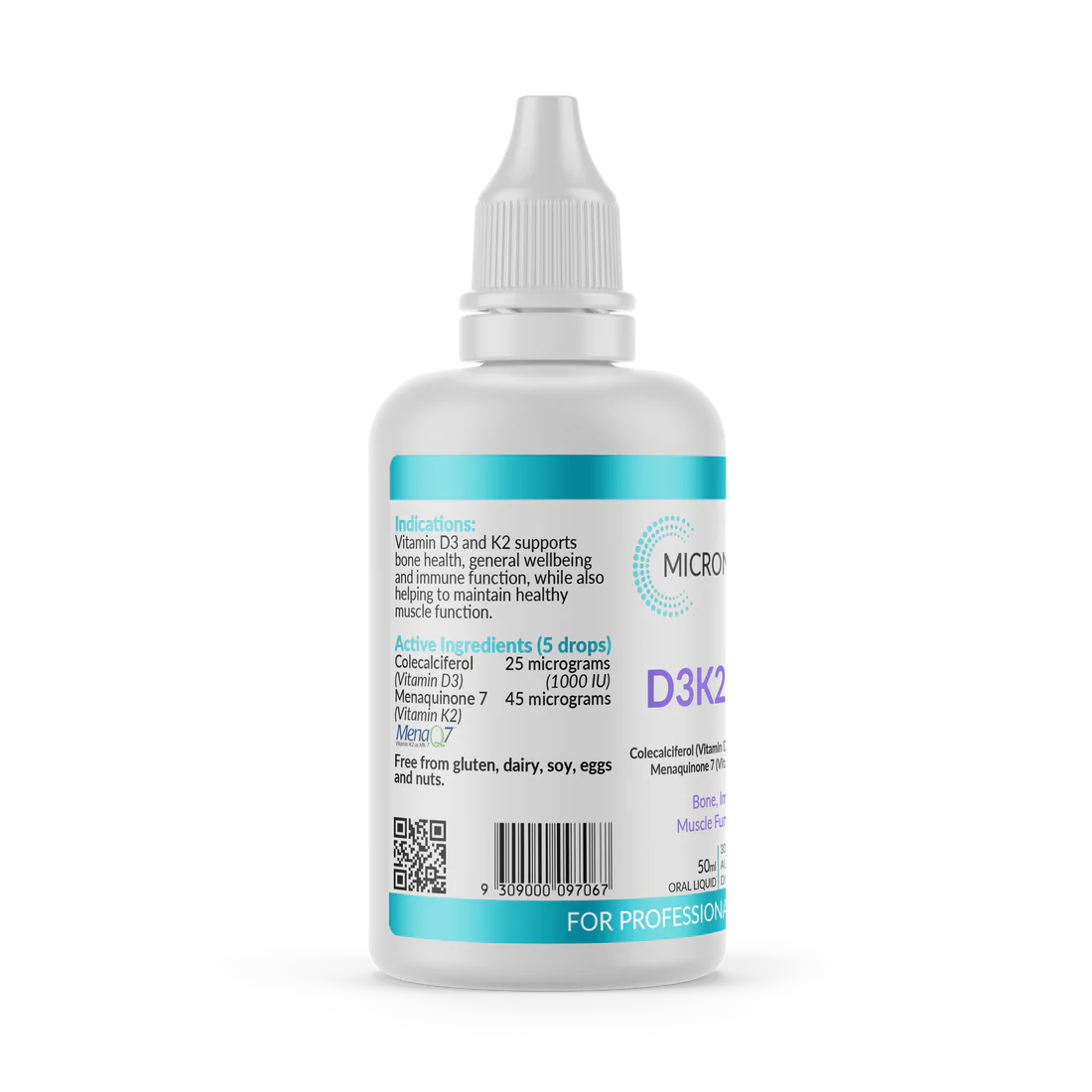 Micronutrition D3K2 Drops - 50ml
