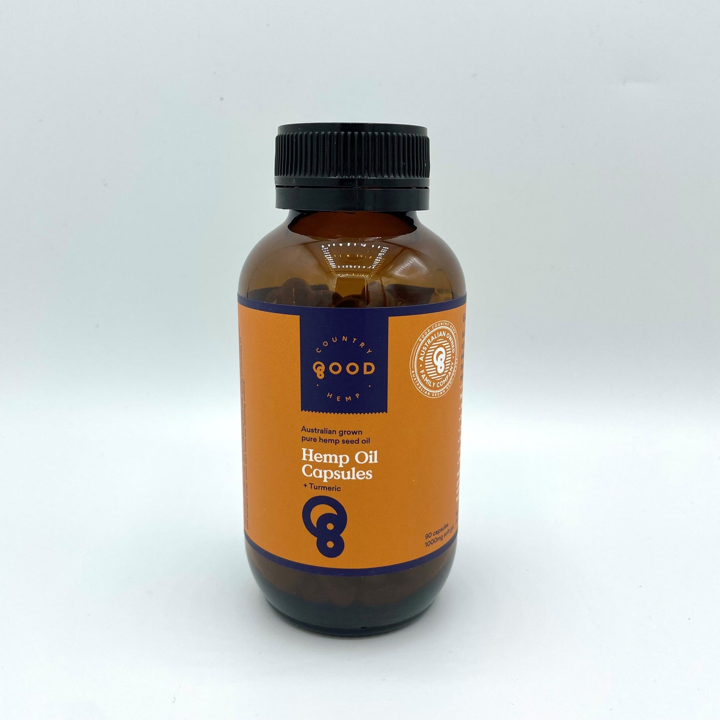 Good Country Hemp Seed Oil/ Tumeric Capsules