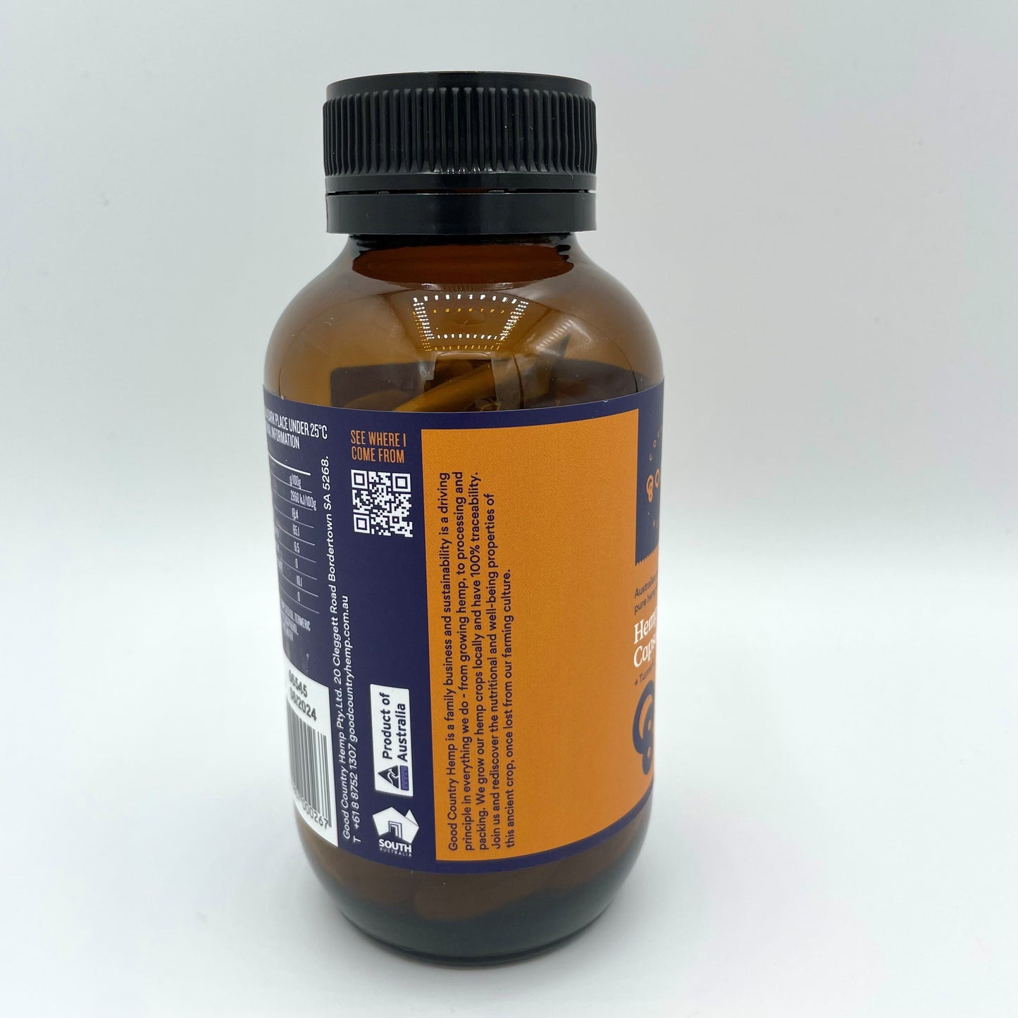 Good Country Hemp Seed Oil/ Tumeric Capsules