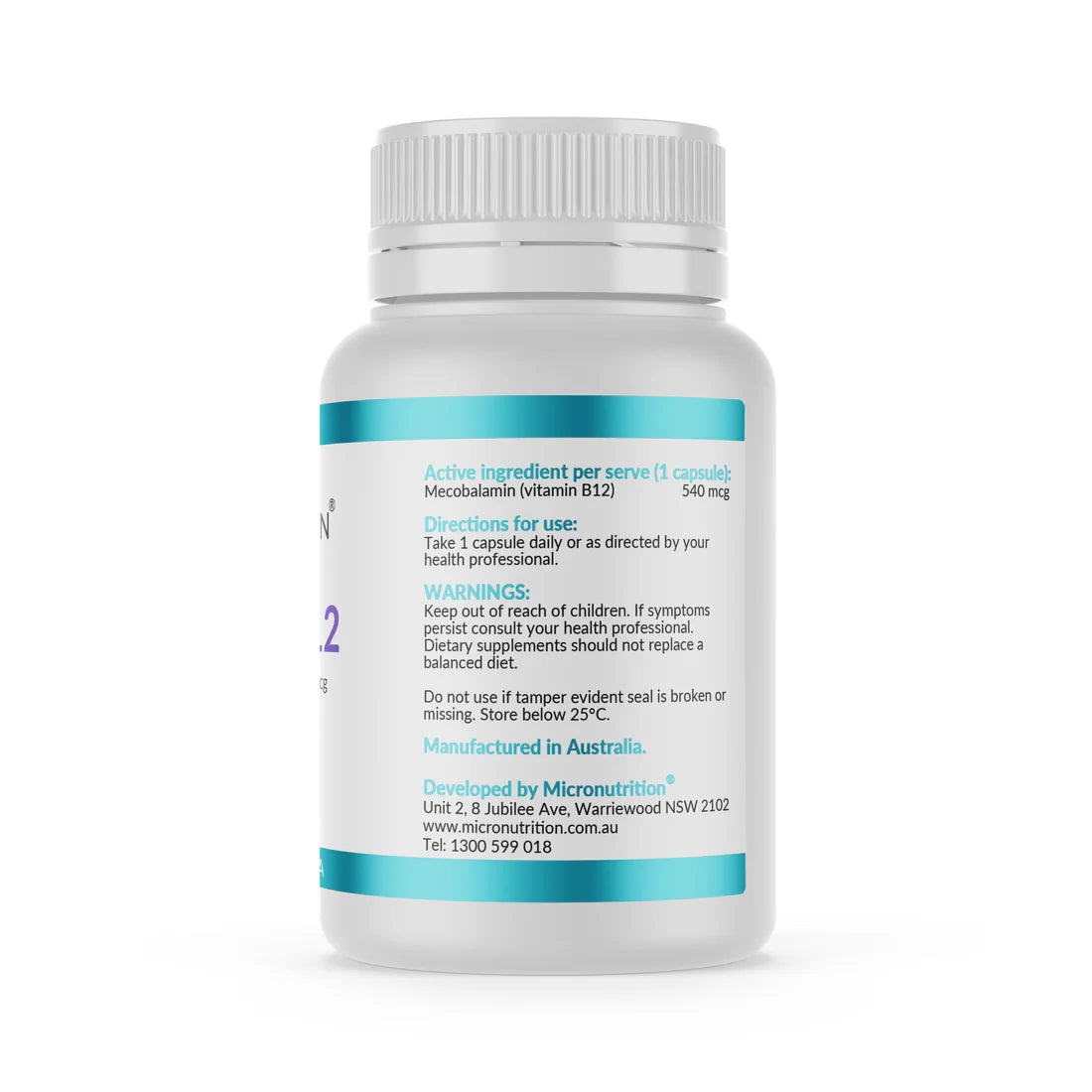 LipoCap® B12 - 30 Capsules