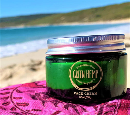 Green Hemp Face Cream Hemp - 50 ml