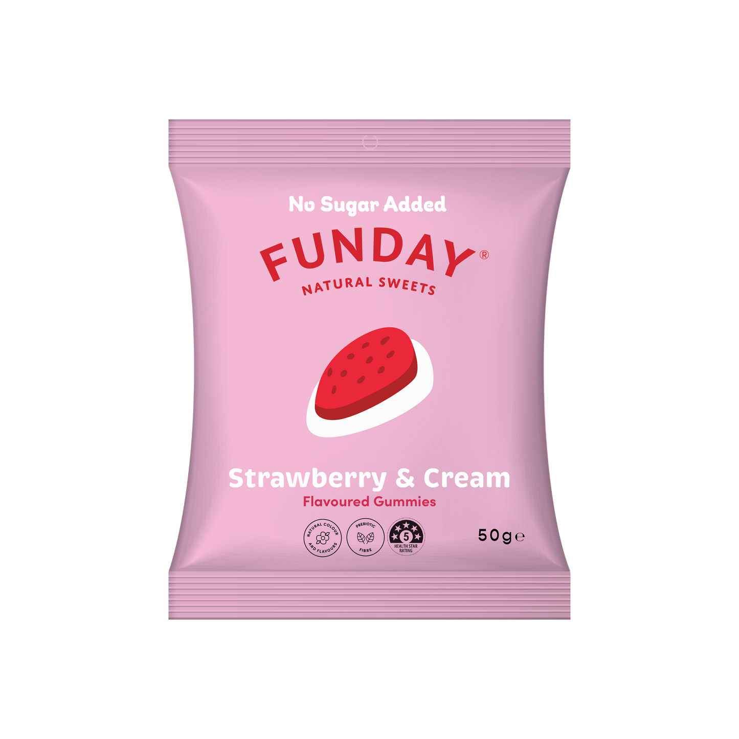 Funday Natural Sweets- Strawberry and Cream