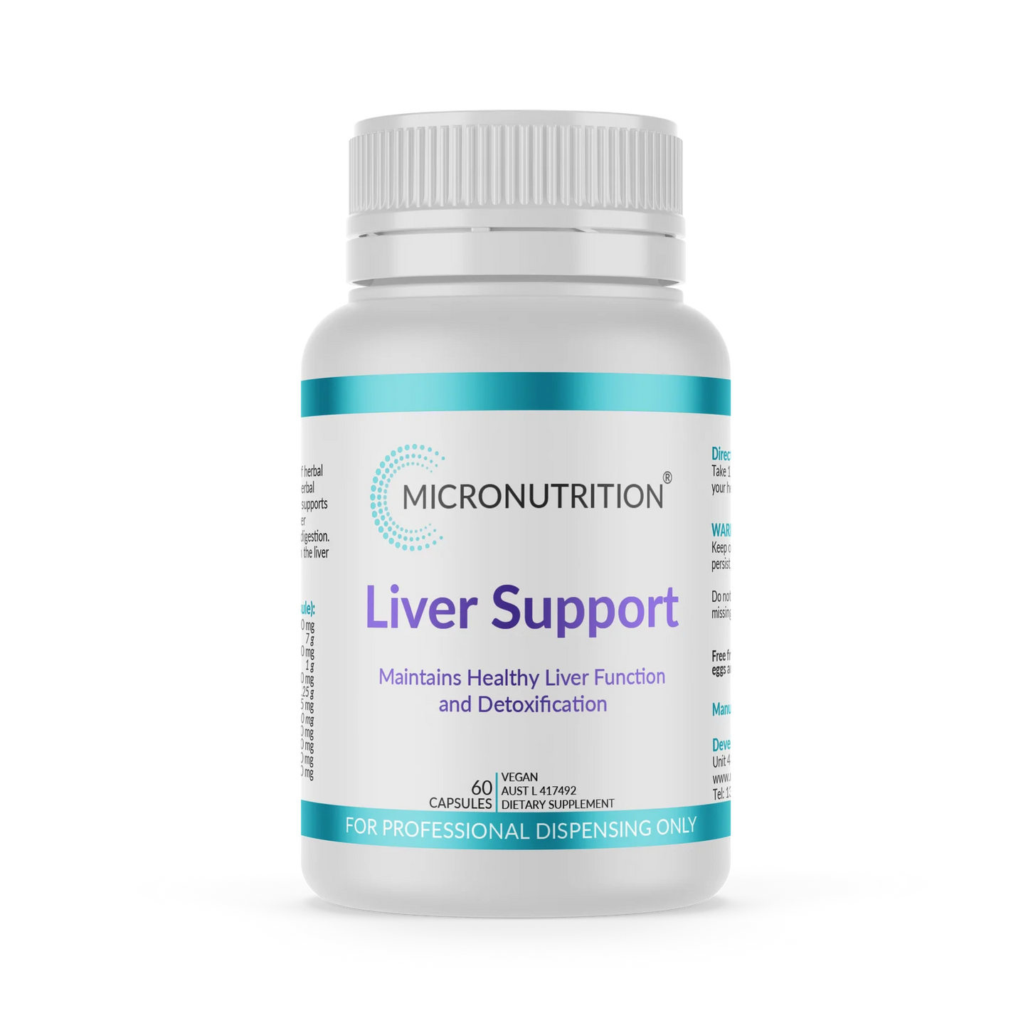 Micronutrition Liver Support - 60 Capsules