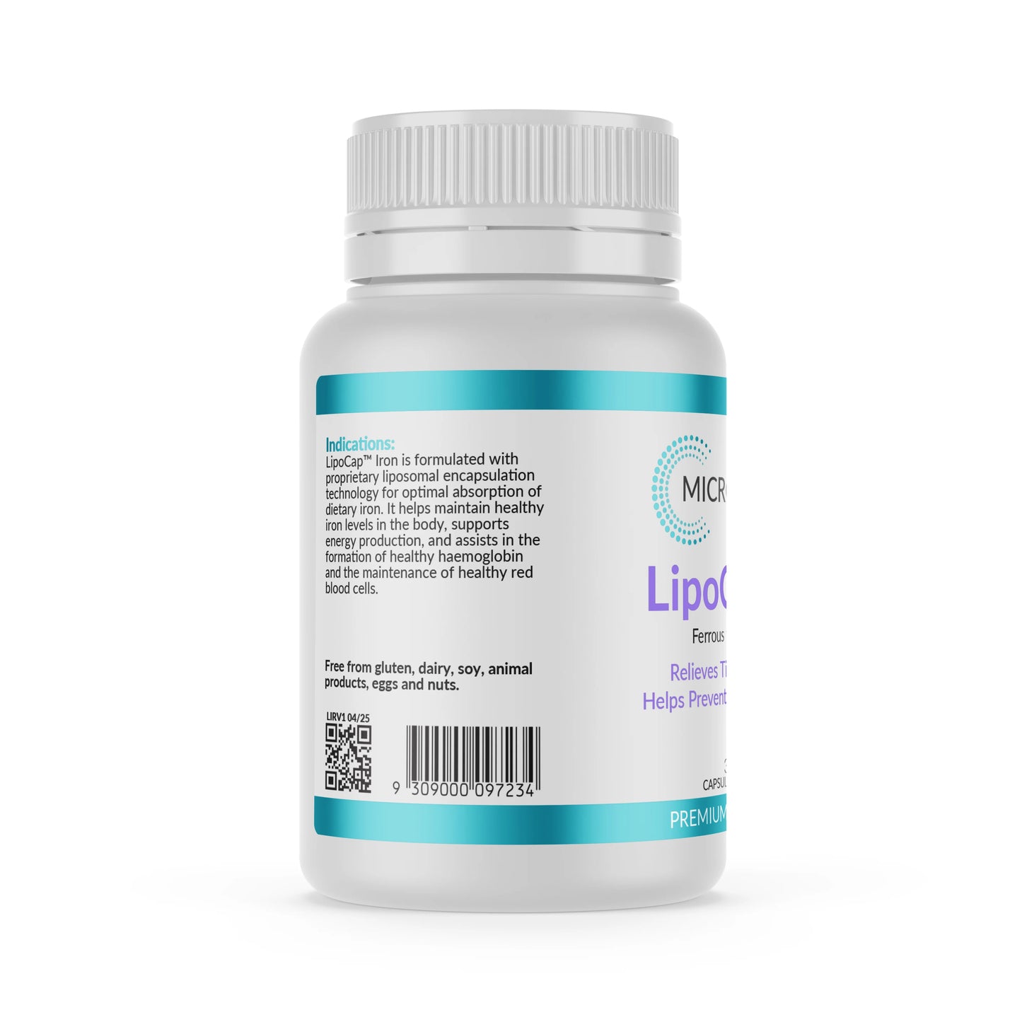 LipoCap® Iron - 30 Capsules