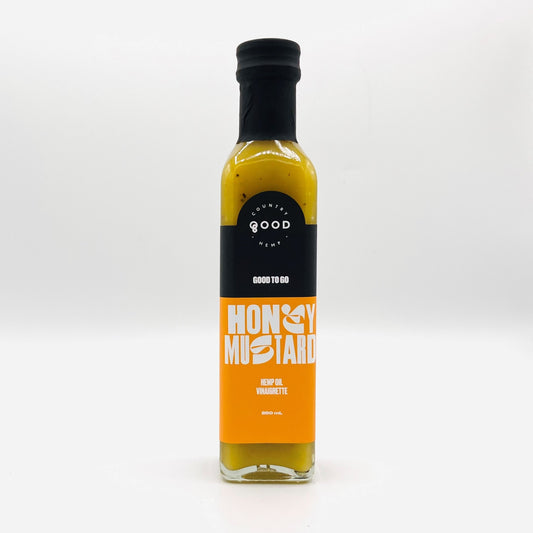 Good Country Hemp Salad dressing Honey Mustard 250ml -Hemp Seed Oil