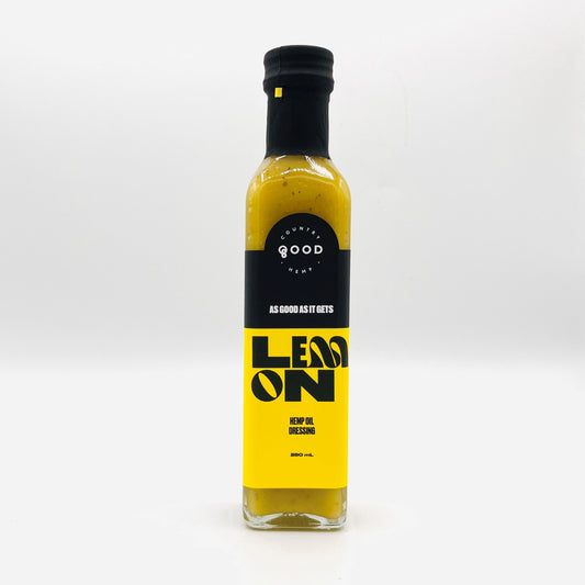 Good Country Hemp Salad dressing Lemon- Hemp seed oil 250ml